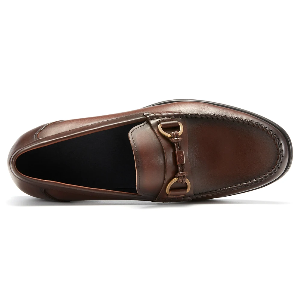 Men Luxury Brown Leather Formal Loafer